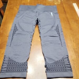 Gymshark Gray Textured Leggings